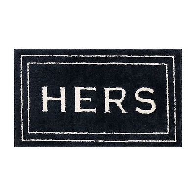 Mohawk Home Knitted His & Hers Bath Mat