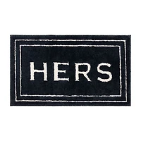 Mohawk Home Knitted His & Hers Bath Mat