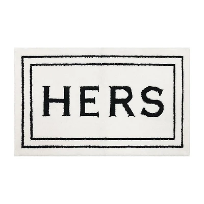 Mohawk Home Knitted His & Hers Bath Mat