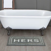 Mohawk Home Knitted His & Hers Bath Mat