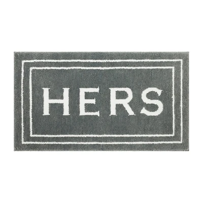 Mohawk Home Knitted His & Hers Bath Mat