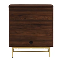 Scandinavian 2-Door Accent Cabinet