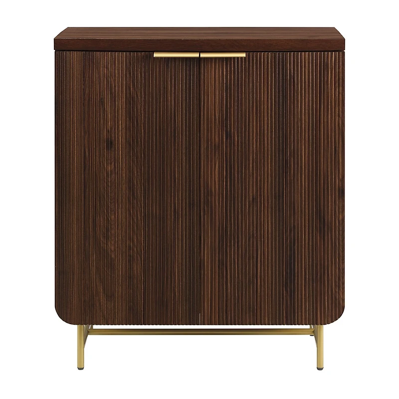 Scandinavian 2-Door Accent Cabinet
