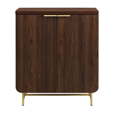 Scandinavian 2-Door Accent Cabinet
