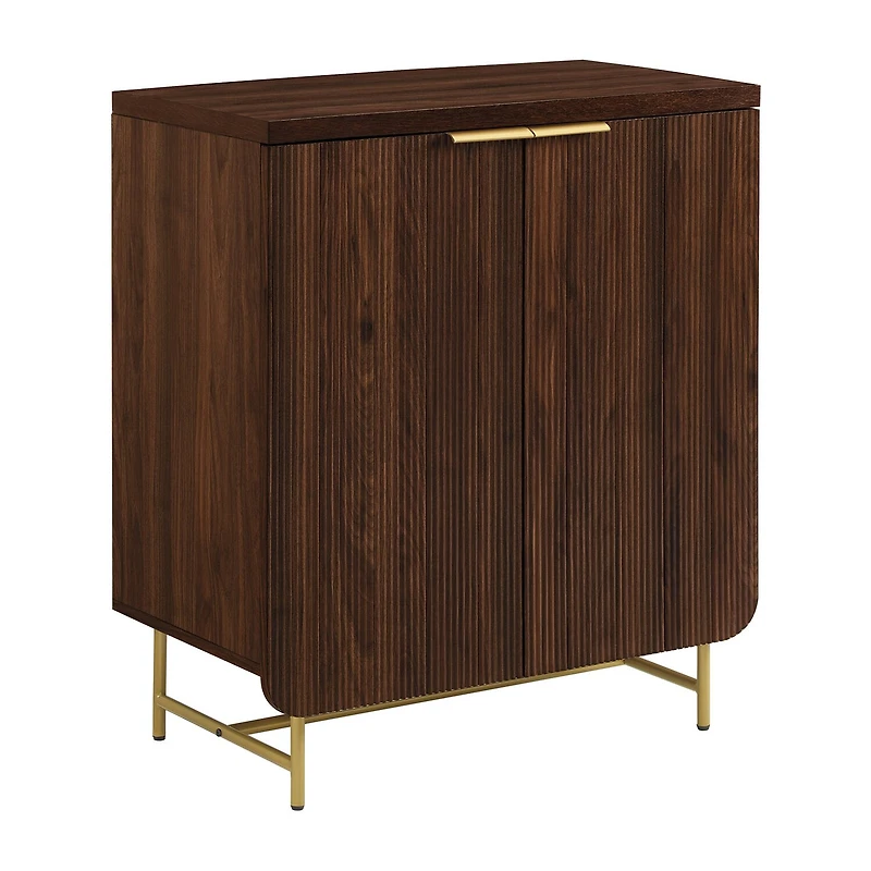 Scandinavian 2-Door Accent Cabinet