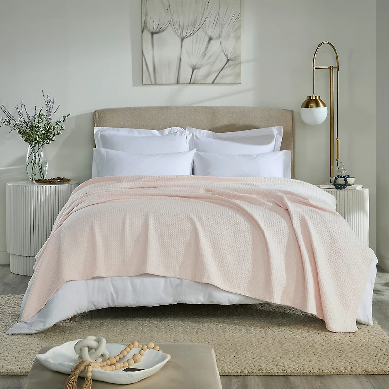 Better Trends Janiya Waffle Lightweight Blanket