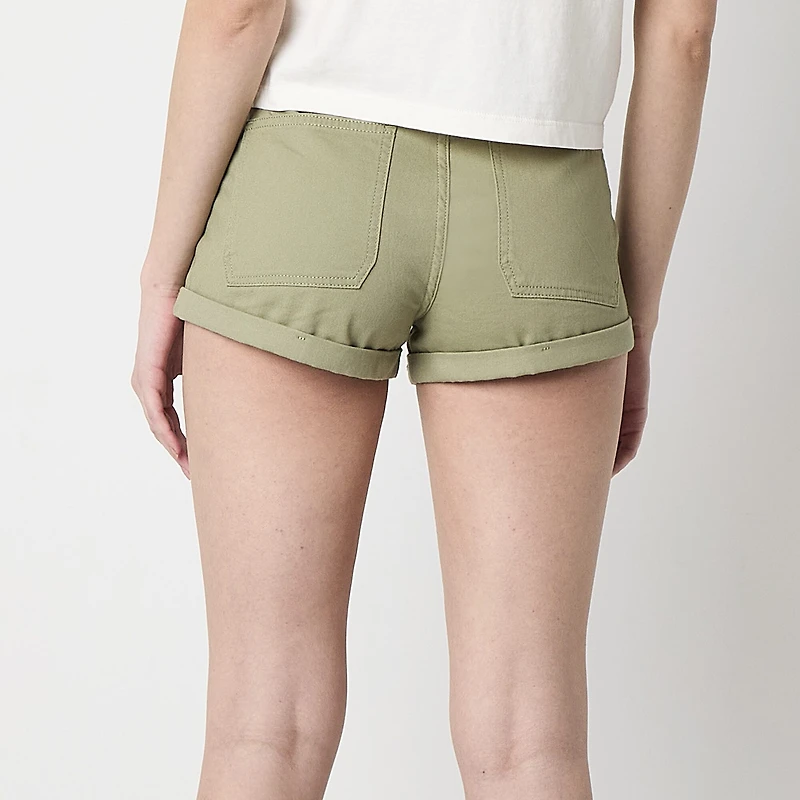 Arizona Juniors Womens Low Rise Juniors Shortie Short