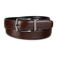 Haggar Leather 32mm Dress Mens Belt