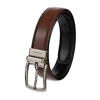 Haggar Leather 32mm Dress Mens Belt