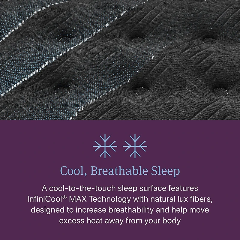Beautyrest World Class Level Four 15.25" Plush Tight top - Mattress Only