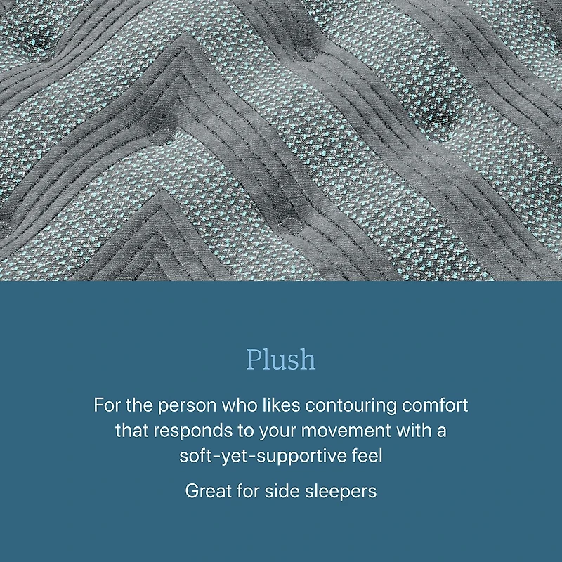Beautyrest Level One 13.75" Plush Tight top - Mattress Only