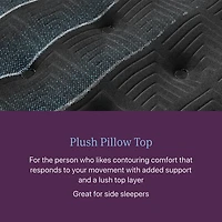 Beautyrest World Class Level Four 16.25" Plush Pillow top - Mattress Only