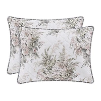 Royal Court Estelle Floral Quilt Set