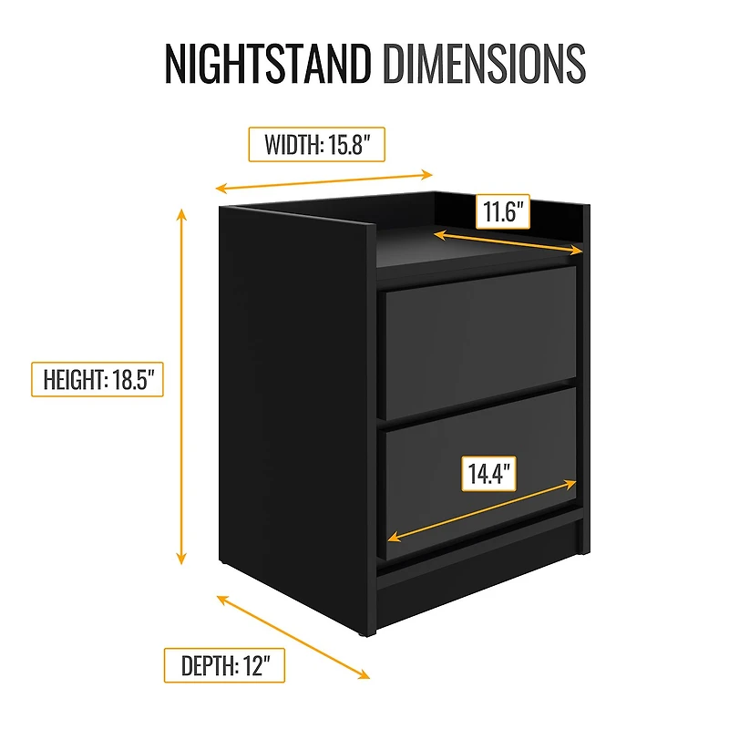 Adagio Bedroom Collection Nightstand