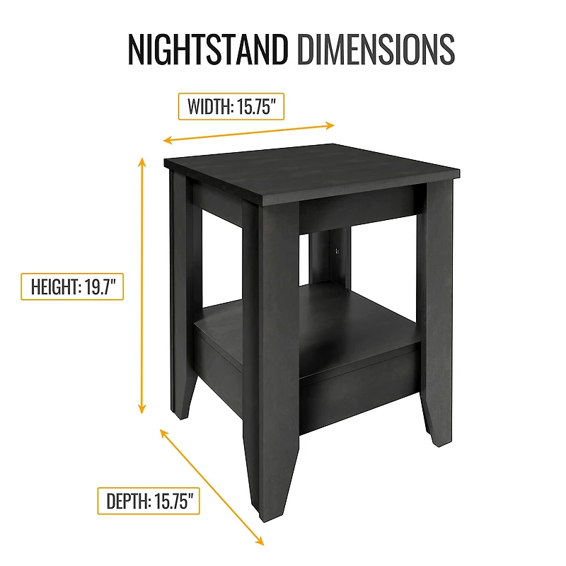 Prato Bedroom Collection Nightstand