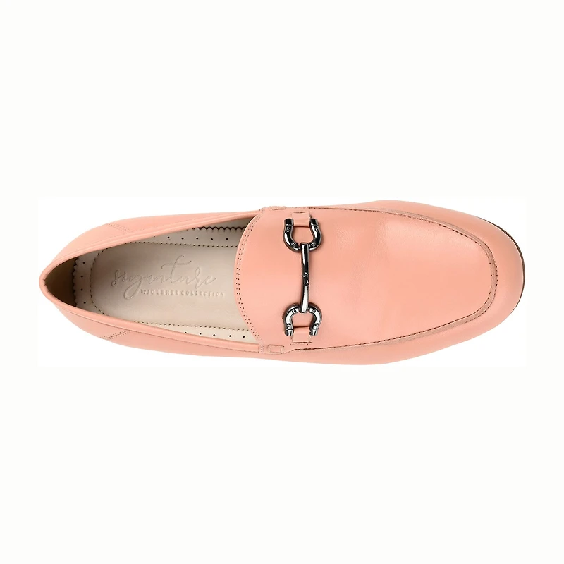 Journee Signature Giia Womens Moc Closed Toe Loafers
