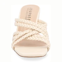 Journee Collection Womens Baylen Wedge Sandals