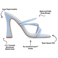 Journee Collection Womens Louisse Heeled Sandals