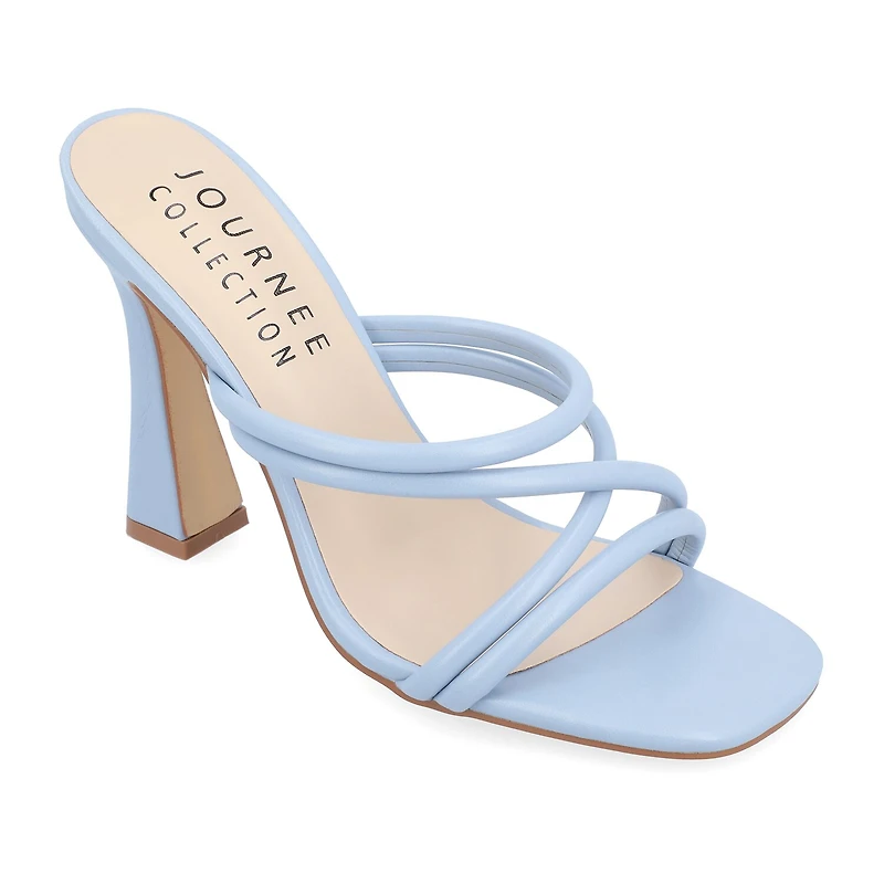 Journee Collection Womens Louisse Heeled Sandals