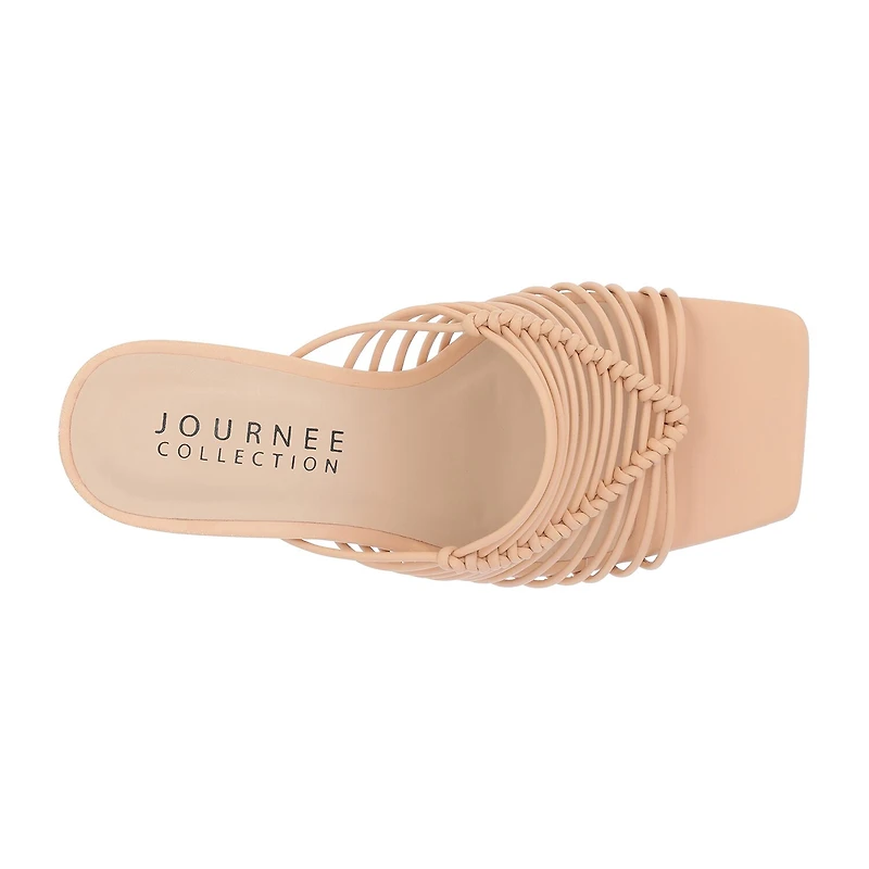 Journee Collection Womens Saskia Heeled Sandals