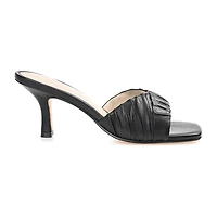 Journee Signature Juliette Womens Square Open Toe Stiletto Heel Pumps
