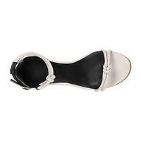 Journee Signature Jettah Womens Pointed Open Toe Block Heel Pumps