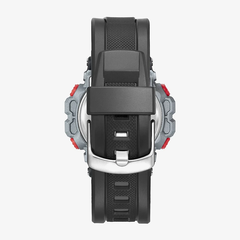 Armitron Mens Chronograph Black Strap Watch 40/8486rbk