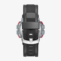 Armitron Mens Chronograph Black Strap Watch 40/8486rbk