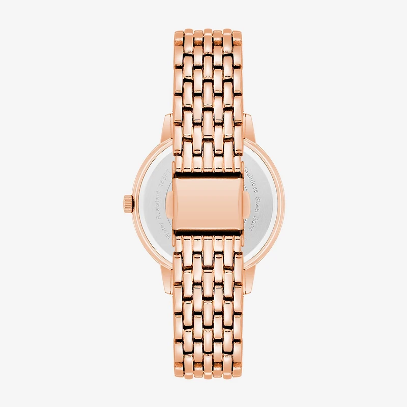Armitron Womens Rose Goldtone Stainless Steel Bracelet Watch 75/5887mprr