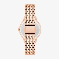 Armitron Womens Rose Goldtone Stainless Steel Bracelet Watch 75/5887mprr