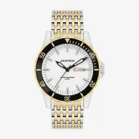 Armitron Mens Two Tone Stainless Steel Bracelet Watch 20/5557wttt