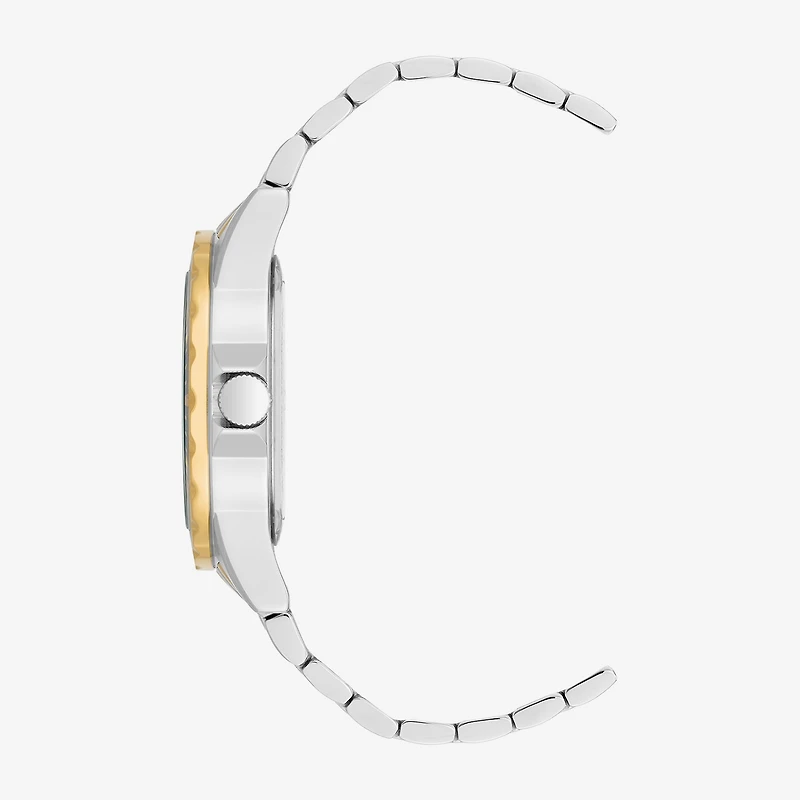 Armitron Mens Two Tone Stainless Steel Bracelet Watch 20/5557wttt