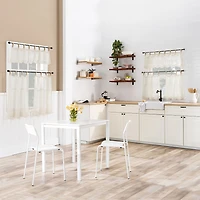 No 918 Brinley 2-pc. Tab Top Window Tier