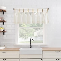 No 918 Brinley 2-pc. Tab Top Window Tier