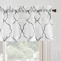 No 918 Micah Rod Pocket Tailored Valance