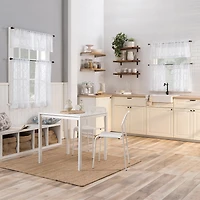No 918 Tasha 2-pc. Rod Pocket Window Tier