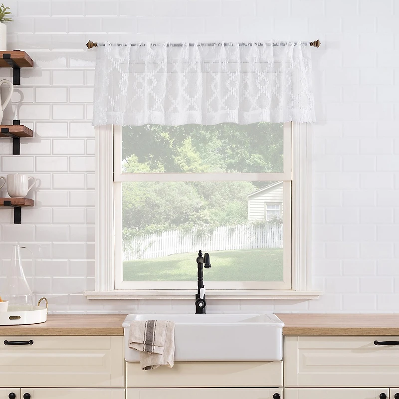 No 918 Tasha 2-pc. Rod Pocket Window Tier