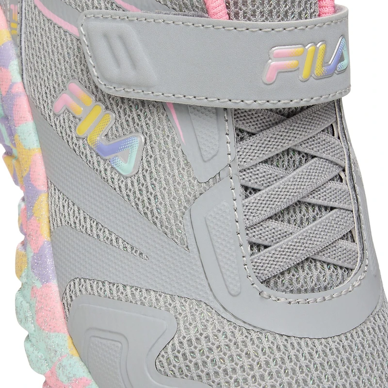 FILA Galaxia 4 Mashup Little Kid Girls Running Shoes
