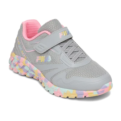 FILA Galaxia 4 Mashup Little Kid Girls Running Shoes
