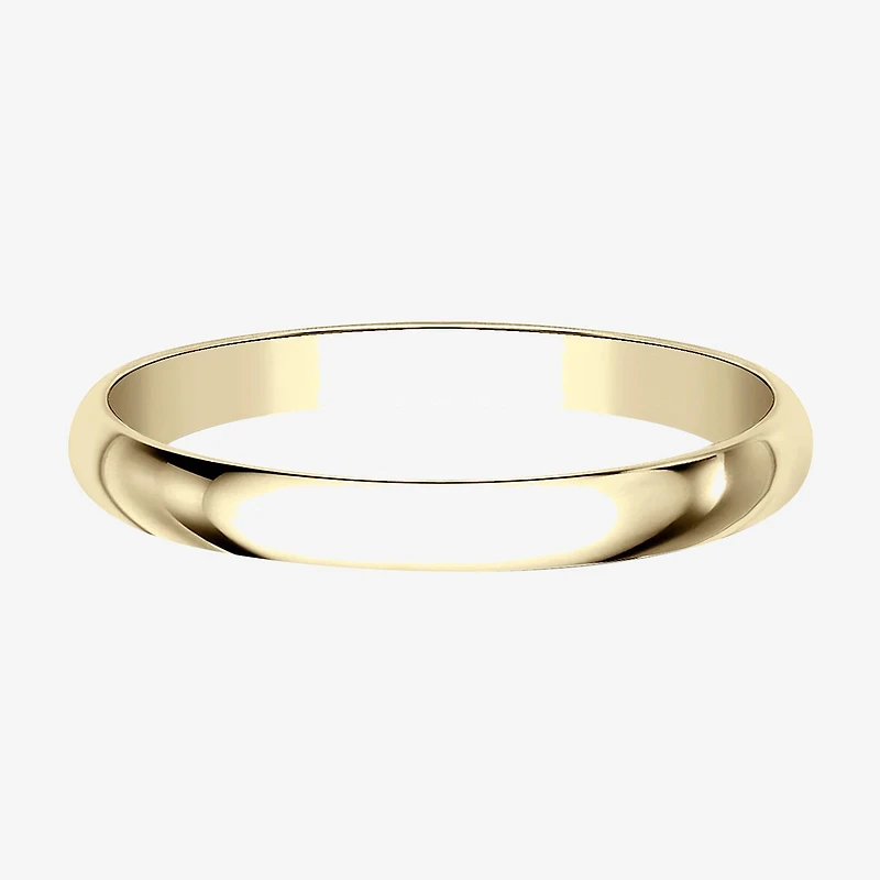 Womens 2MM Gold Wedding Band