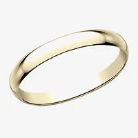 Womens 2MM Gold Wedding Band