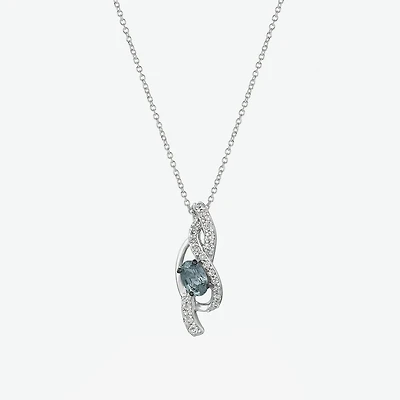 Le Vian® Grand Sample Sale™ Pendant featuring 1/2 CT. Gray Spinel 1/4 CT. Vanilla Diamonds® set in 14K Vanilla Gold®