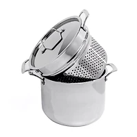 BergHOFF Pro Straight Stainless Steel Tri-Ply 13-pc. Cookware Set