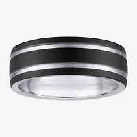 Mens 8MM Tungsten Wedding Band