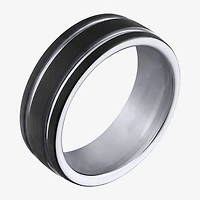 Mens 8MM Tungsten Wedding Band