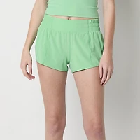Arizona Juniors Womens Mid Rise Juniors Shortie Short