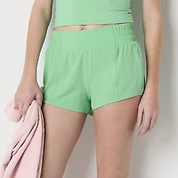 Arizona Juniors Womens Mid Rise Juniors Shortie Short