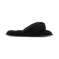 Muk Luks Taryn Thong Womens Memory Foam Slip-On Slippers