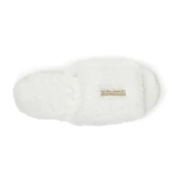 Dearfoams Lane Bridal Womens Memory Foam Slip-On Slippers