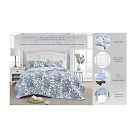 Laura Ashley Felicity Floral Reversible Quilt Set